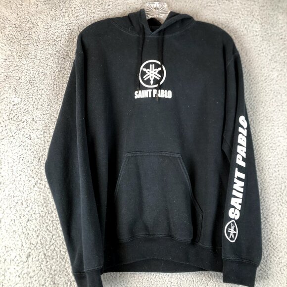 Kanye West Ye Yeezy Saint Pablo Logo Hip Hop Rap Tour Merch Size Small Gildan - Picture 1 of 5